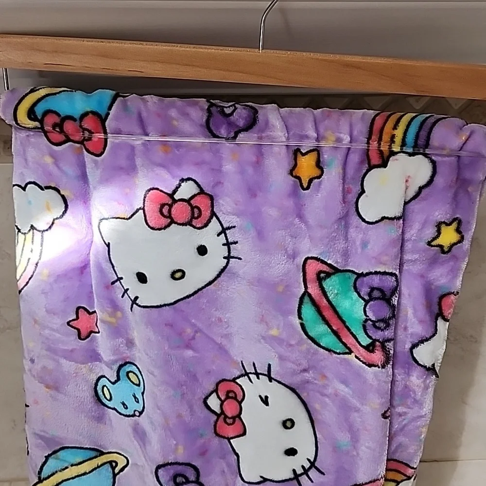 💜 HELLO KITTY PLUSH CLOUD THROW 💜